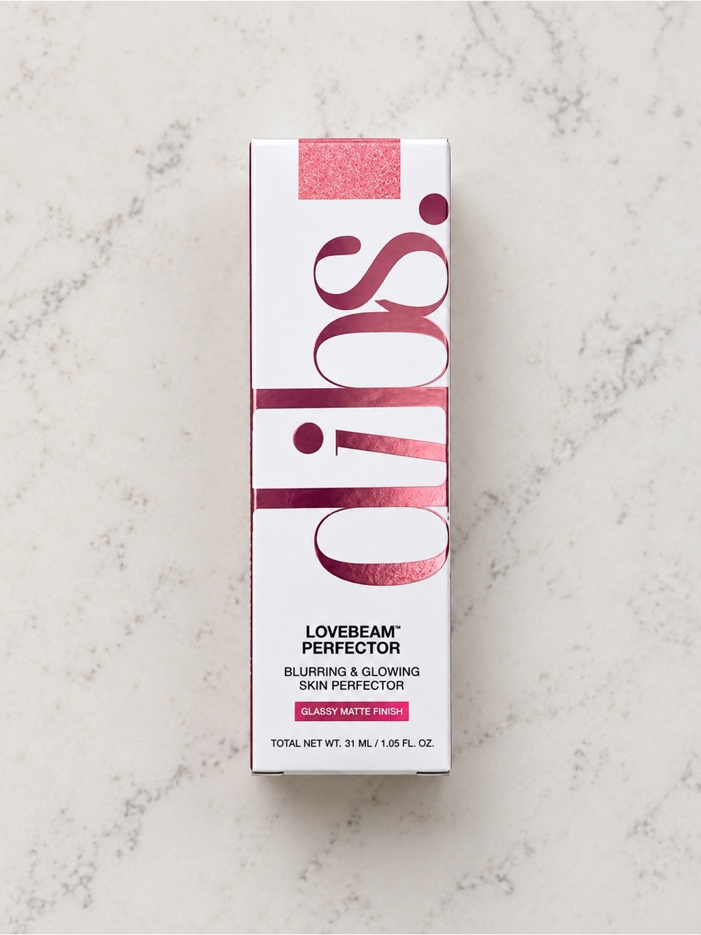 Lovebeam Perfector Blurring & Glowing Skin Primer - Pink